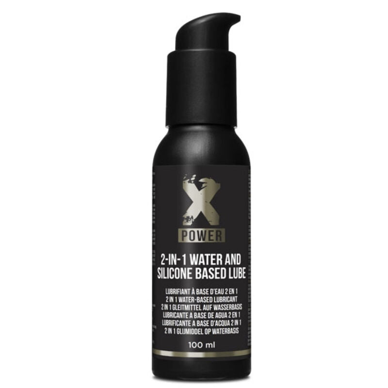 XPOWER - LUBRIFIANT 2 EN 1 BASE D-EAU ET DE SILICONE 100 ML