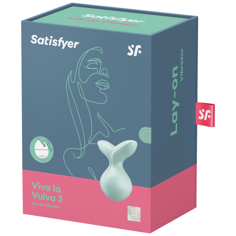 SATISFYER - VIBRATEUR POSER VIVA LA VULVA 3 VIOLET