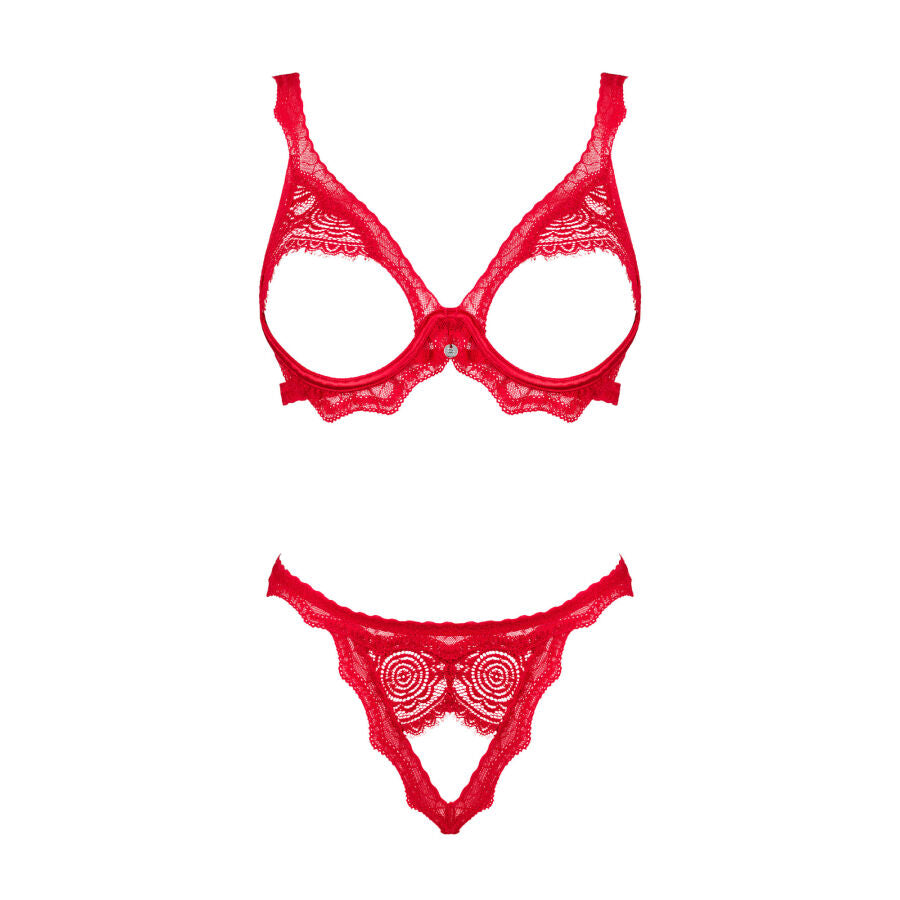 OBSESSIVE - ENSEMBLE BERGAMORE DEUX PIÈCES XS/S