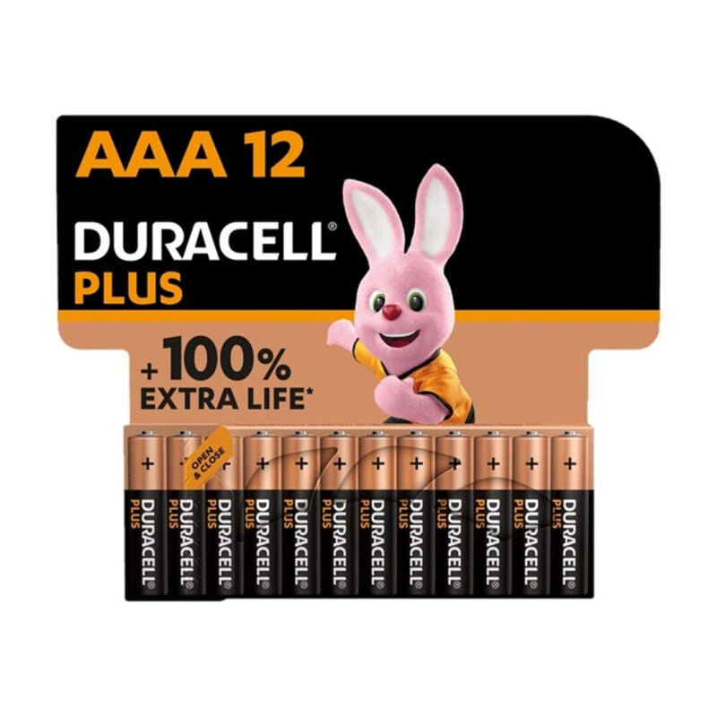 DURACELL - PILE ALCALINE PLUS POWER 100 AAA LR03 12 UNIT?