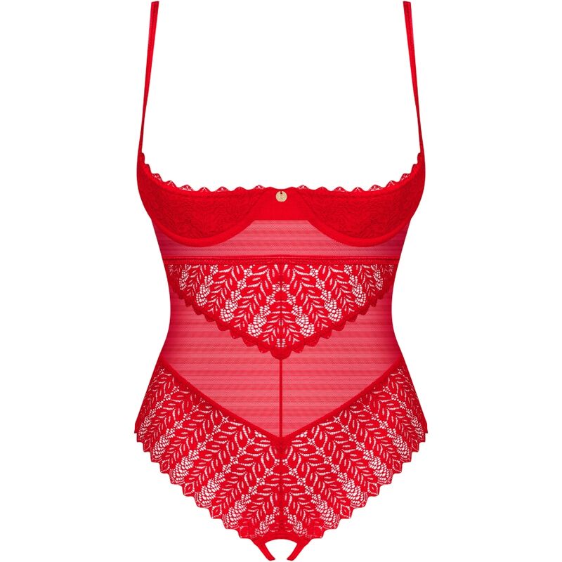 OBSESSIVE - INGRIDIA CROCHLESS ROUGE XS/S