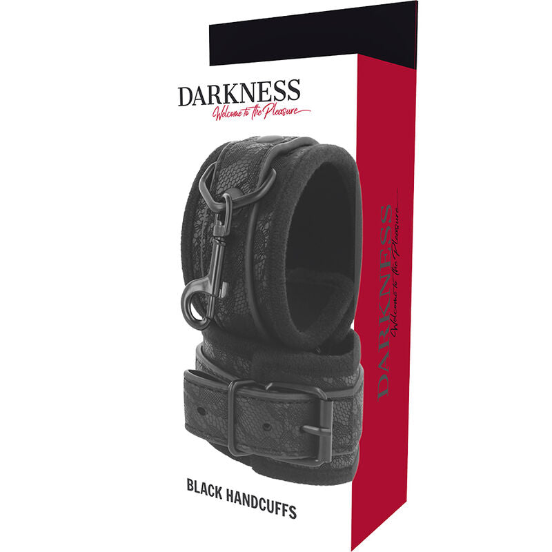 DARKNESS - MENOTTES BDSM LUXE NOIRES (NOT FOR SALE)