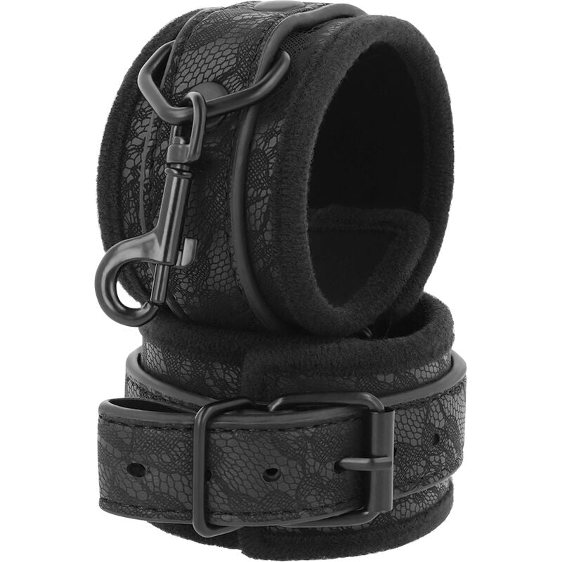 DARKNESS - MENOTTES BDSM LUXE NOIRES (NOT FOR SALE)