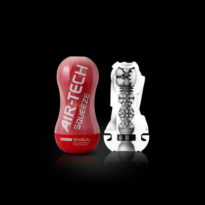 TENGA - MASTURBATEUR SQUEEZE RÉGULIER AIR-TECH