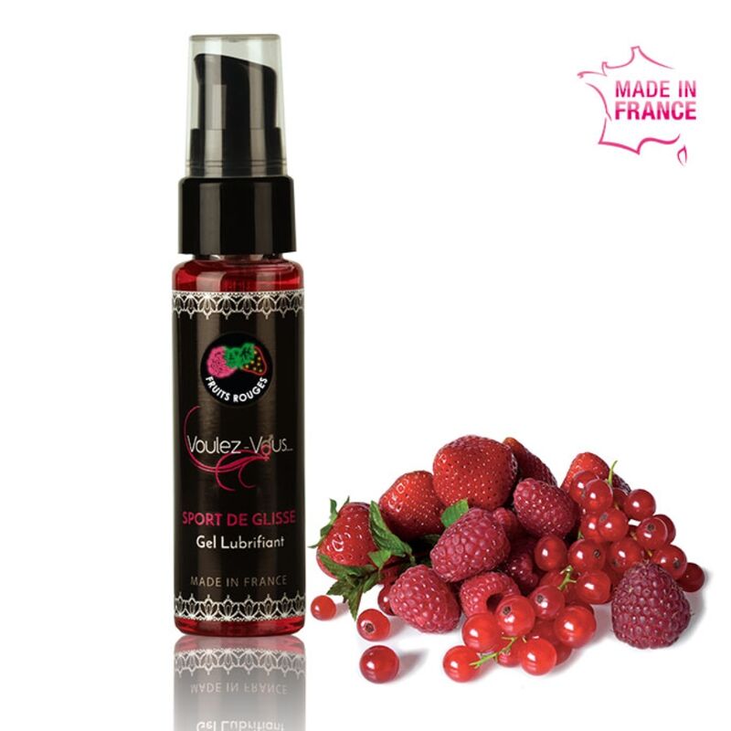 VOULEZ-VOUS - LUBRIFIANT BASE DEAU - FRUITS MOUS - 35 ML