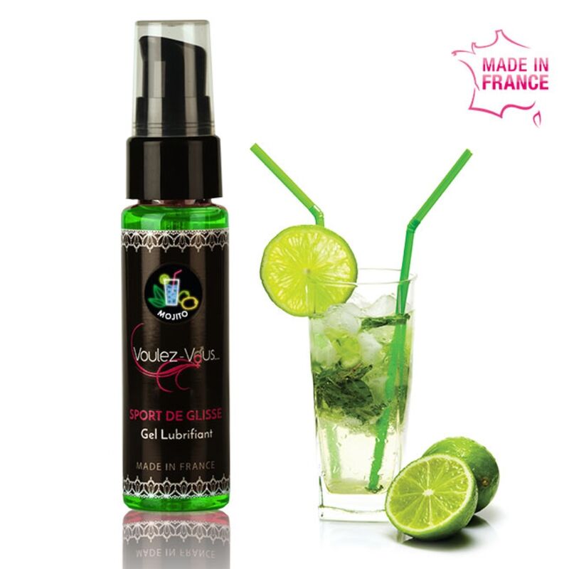 VOULEZ-VOUS - LUBRIFIANT BASE DEAU - MOJITO - 35 ML