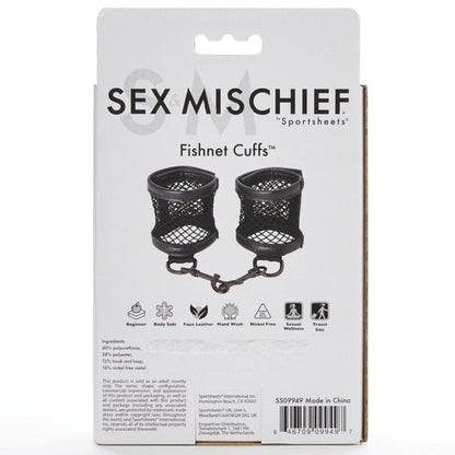 SEX & MICHIEF - POIGNETS EN RÉSILLE