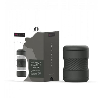 B SWISH - MASTURBATEUR NOIR CLASSIQUE BHANDY
