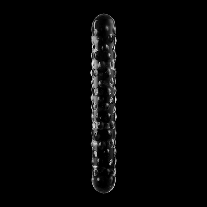 NEBULA SERIES BY IBIZA - MODÈLE 15 GODE EN VERRE BOROSILICATE CLAIR 18.5 CM -O- 3 CM