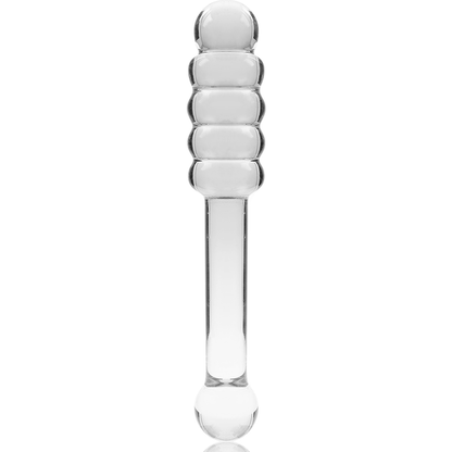 NEBULA SERIES BY IBIZA - MODÈLE 20 GODE EN VERRE BOROSILICATE CLAIR 20.5 CM -O- 3 CM
