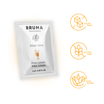 BRUMA - GEL GLISSANT À L''ALOE VERA SAVEUR PINA COLADA 6 ML