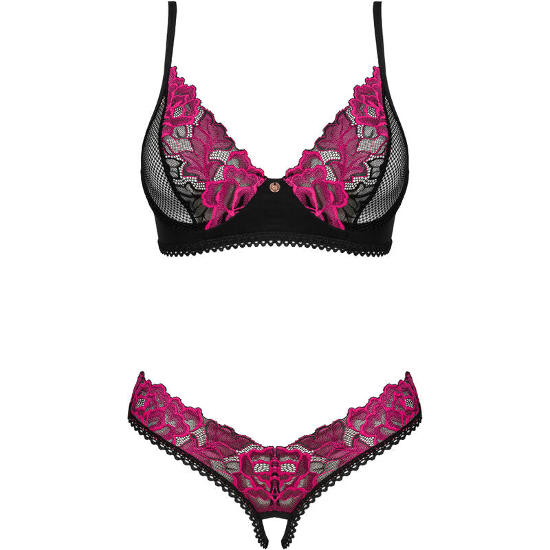 OBSESSIVE - ENSEMBLE ROSENTY DEUX PIÈCES XS/S