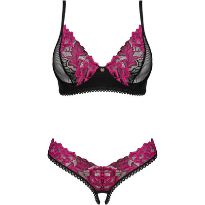OBSESSIVE - ENSEMBLE ROSENTY DEUX PIÈCES XS/S