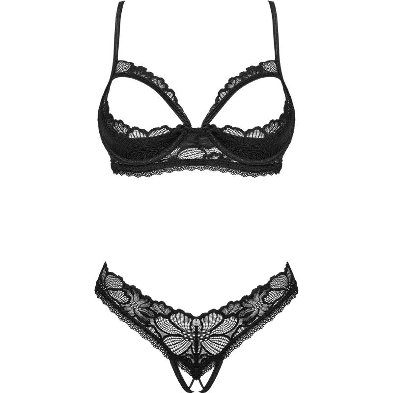 OBSESSIVE - ENSEMBLE SERAFIA DEUX PIÈCES SANS CUP XL/XXL