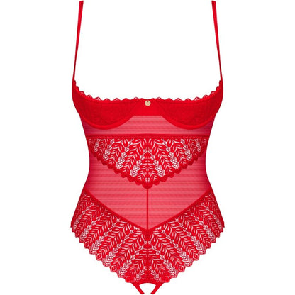 OBSESSIVE - INGRIDIA CROCHLESS ROUGE XS/S