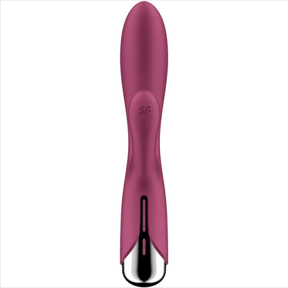 SATISFYER - SPINNING RABBIT 1 CLITORIS ET STIMULATION DU POINT G ROUGE