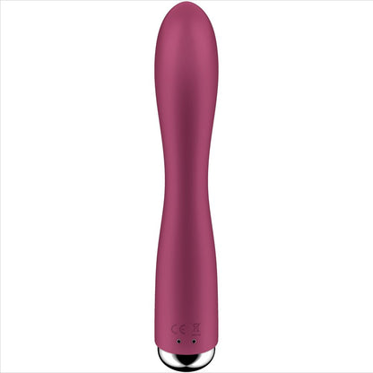 SATISFYER - SPINNING RABBIT 1 CLITORIS ET STIMULATION DU POINT G ROUGE