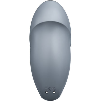 SATISFYER - TAP & CLIMAX 1 VIBRATEUR LAY-ON ROUGE