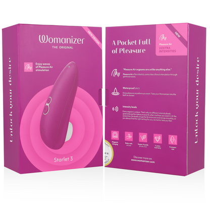 WOMANIZER - STIMULATEUR CLITORAL STARLET 3 VIOLET