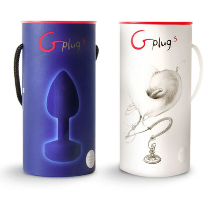 G-VIBE - FUNTOYS GPLUG VIBRATEUR ANAL RECHARGEABLE GRAND BLEU CIEL 3.9CM