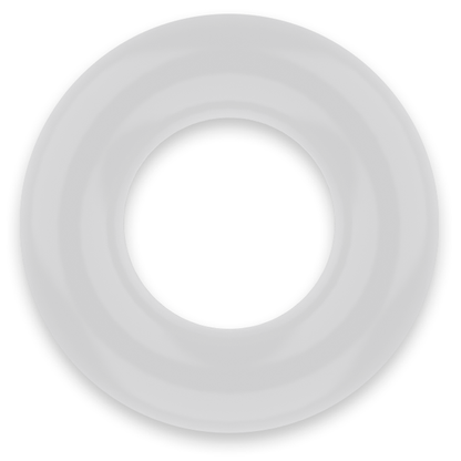 POWERING - ANNEAU PÉNIS SUPER FLEXIBLE ET RÉSISTANT 3,8CM PR04 CLAIR