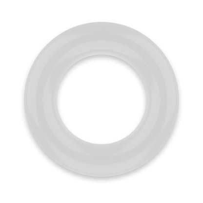 POWERING - ANNEAU PÉNIS SUPER FLEXIBLE ET RÉSISTANT 4,8CM PR05 CLAIR